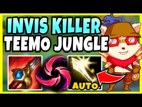 TEEMO JUNGLE IS GOING TO BE VIABLE?! SURPRISE INVIS COUNTER INVADES! - League of Legends