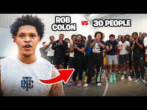 YouTube Hooper vs 30 People For $5,000... (Rob Colon)