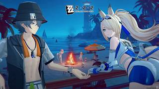Having a heart to heart with Sigrid | Zenless Zone Zero 3.1 Summer Event