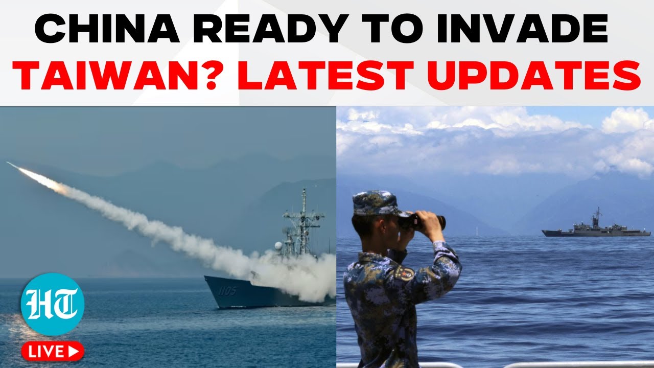 LIVE | China Military Gets Ready To Invade Taiwan? Surrounded From All Sides, Taipei's Big Alert