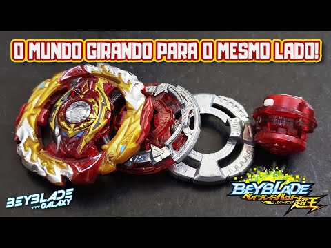 Testando 066 - WORLD SPRIGGAN .Wh.Xt+ 1S contra 2 combos - Beyblade Burst