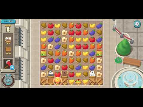 We Bare Bears Match3 Repairs Level 310 - No Boosters