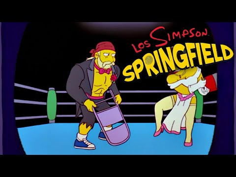 *FIN ACTO 3* Dr. Rompehuesos #15 | Evento: Lucha Libre Simpsons | Simpsons Springfield | Por Nick