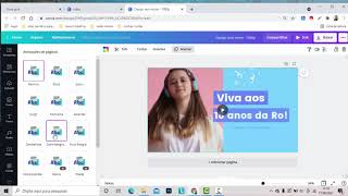 Como fazer animação de texto no canva - canva