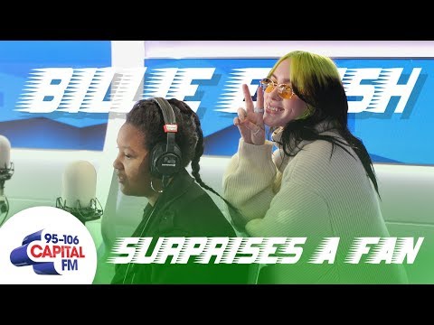 ビリー・アイリッシュ、最大のファンを驚かせる？| キャピタル (Billie Eilish Surprises Her Biggest Fan ? | Capital)
