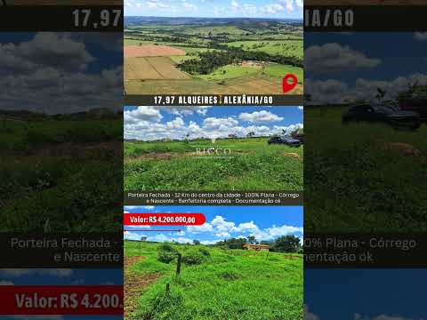 Terra boa em Alexânia Goiás/ whatsapp 62 99373-6407
