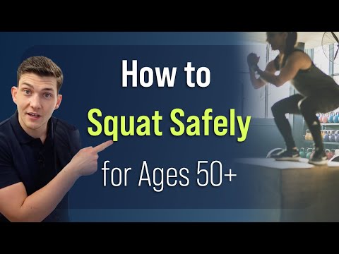 How to Squat Safely Without Pain (Ages 50+)
