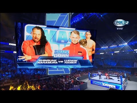 Shinsuke Nakamura Vs Ludwig Kaiser - WWE Smackdown 08/07/2022 (En Español)