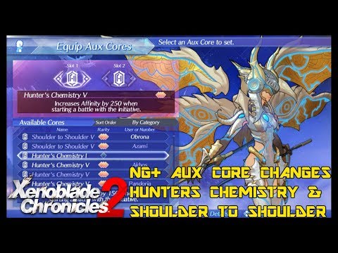 Xenoblade Chronicles 2 - NG+ Aux Core Changes