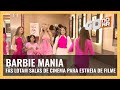 BARBIE MANIA FÃS LOTAM SALAS DE CINEMA PARA ESTREIA DE FILME