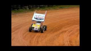 preview picture of video 'Ricky Logan # 10 Lucas Oils Sprint Car;Patetonga Speedway'