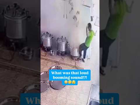 Worker is blown away by mysterious boiling pot #jjsafetyllc #safetyfirst #safetyfails