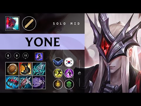 Yone Mid vs Corki - KR Diamond Patch 26.01