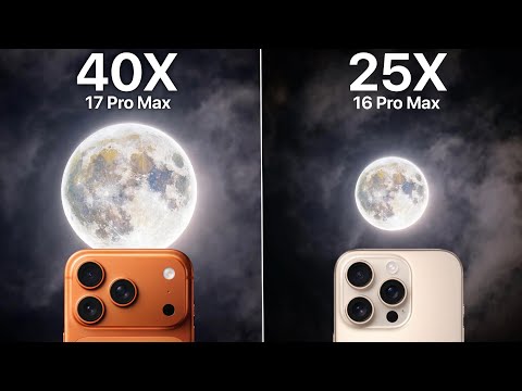 iPhone 17 Pro Max VS iPhone 16 Pro Max Live Zoom Test Comparison