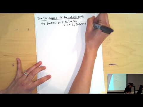 Computational tools for quadratic Chabauty (Jennifer Balakrishnan) 4-4