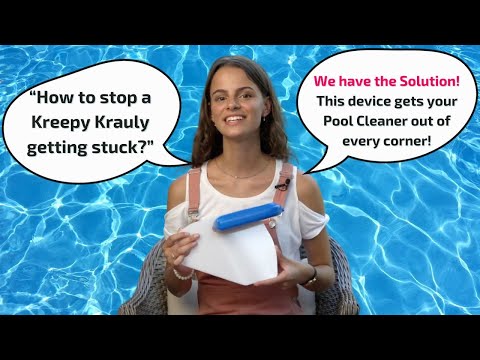 How to stop a Kreepy Krauly getting stuck? This device gets your Pool Cleaner out of every corner!