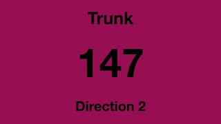 [SBS Transit] Trunk Bus Service 147 - Direction 2 Hyperlapse