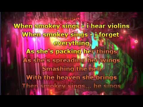 ABC - When Smokey Sings (Lyrics)
