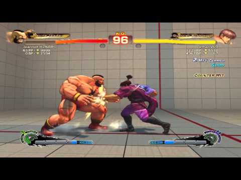 USF4 Jeannot HZBNR ( zangief ) vs ethanv69 ( guy ) amazing perfect with guy !!!!!!!