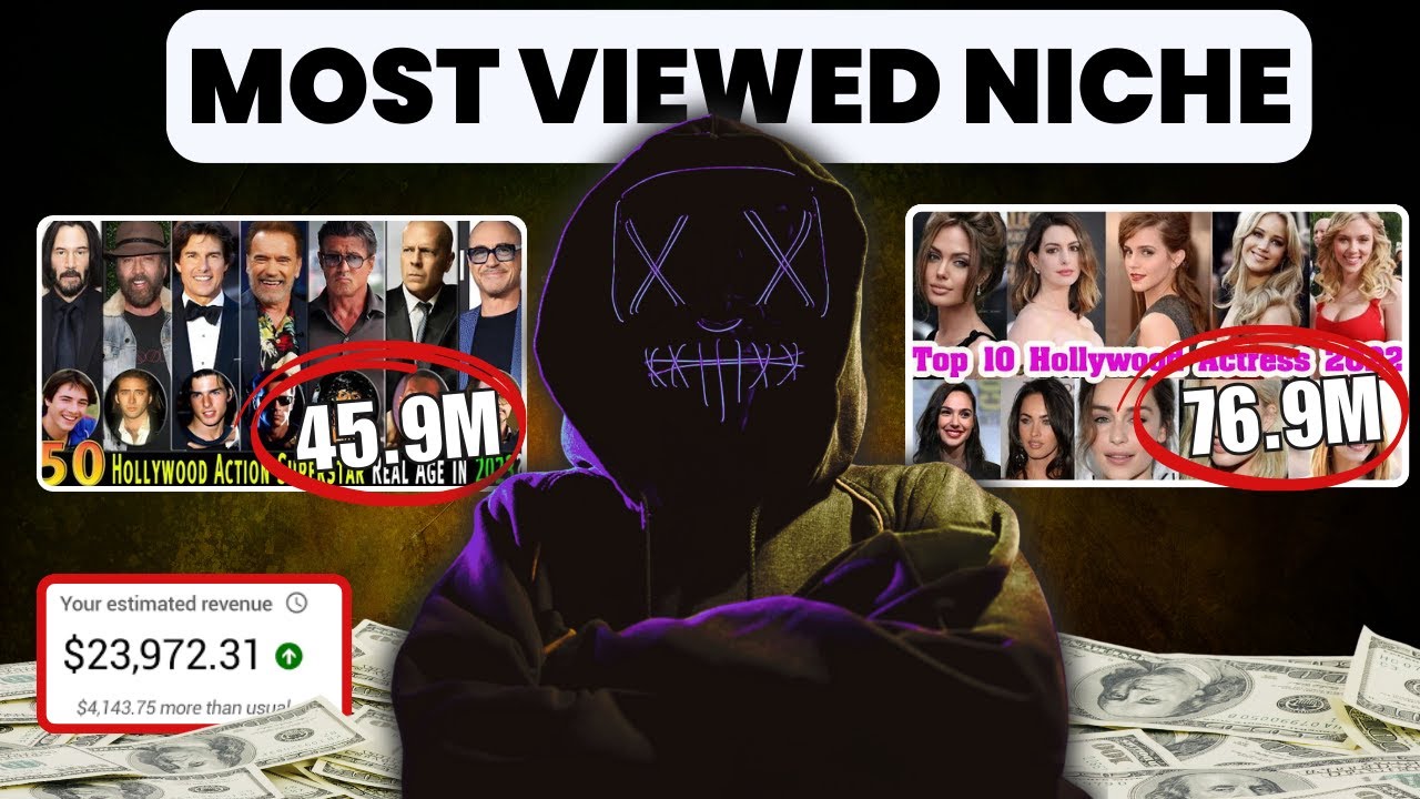 How to Create Celebrity News Videos on Youtube with AI (Best Niche)