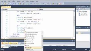 Visual Basic Tutorial - 27 - Step Operator