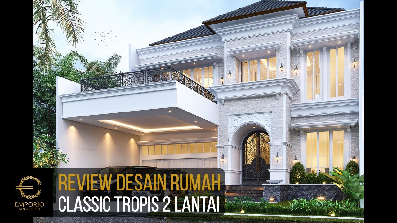 Video 3D Mr. MTC 1127 Classic House 2 Floors Design - Bogor, Jawa Barat