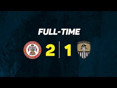 U18 Highlights: Accrington Stanley v Notts County