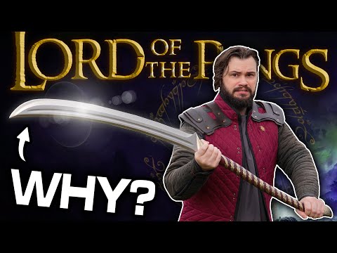 The Lord of the Rings SWORD you've Probably NEVER Seen!