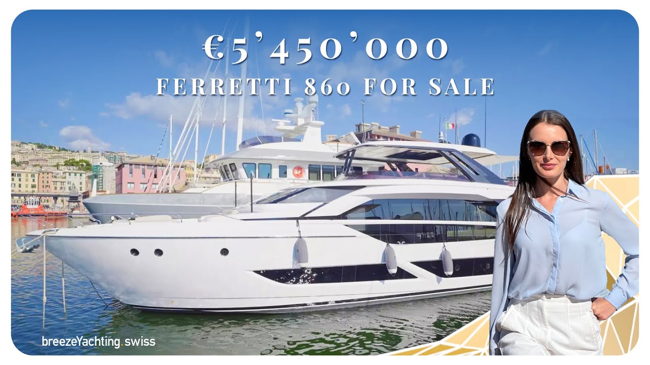 Walkthrough Tour: Explore the Ferretti 860