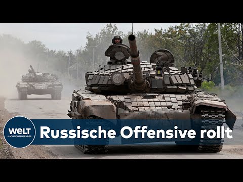 VERZWEIFELTE LAGE: Massive russische Attacken - Ukraine in harten Abwehrgefechten