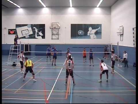 Volleybalwedstrijd H1 15 10 2016