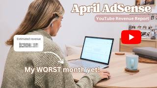How Much YouTube Paid Me in April with 9k Subscribers | YouTube AdSense Revenue Report