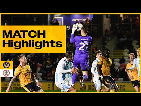 Match Highlights | Newport County v Accrington Stanley