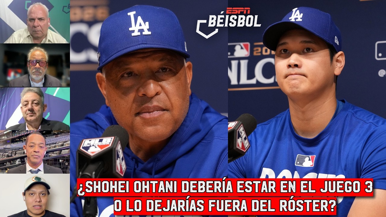 Si DODGERS van a PERDER vs BREWERS deben hacerlo con SHOHEI OHTANI de PRIMER BATE | ESPN Beisbol