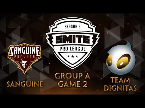 SMITE Pro League Fall Split Group A - Sanguine vs. Team Dignitas (Game 2)