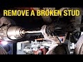 How to Easily Remove a Broken Stud Using a Drill - Eastwood