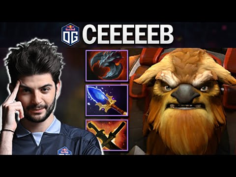 OG.CEB EARTHSHAKER - CARRYING IN OFFLANE - DOTA 2 7.25 GAMEPLAY