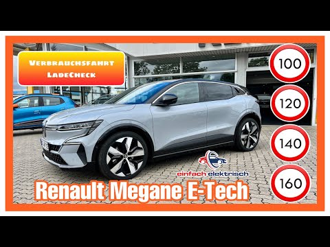 🚘 Renault Megane E-Tech🪫Consumption test & charging check 🧐 it turns out to be a "slow charger"⁉️