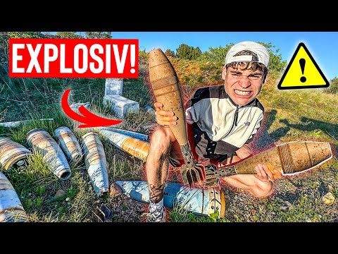 Riesiges MUNITIONS-DEPOT in verseuchtem SPERRGEBIET entdeckt!☣️ | Auf der Suche nach DYNAMIT!