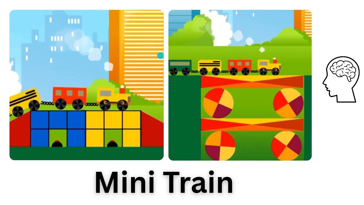 Mini Train (🌐 Online | 🧠Brain Game) - Game Link in Description!!!
