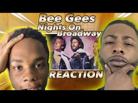 MY 21YR OLD LITTLE BROTHER FIRST TIME HEARING Bee Gees - Nights On Broadway REACTION! HE IS SHOCKED!