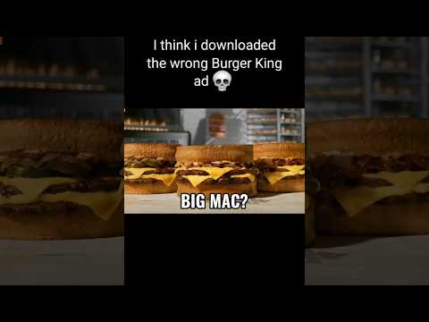 Ponto de anúncio banido do Burger King.