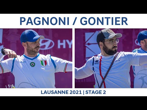 Federico Pagnoni v Adrien Gontier – compound men semi | Lausanne 2021 Hyundai Archery World Cup S2