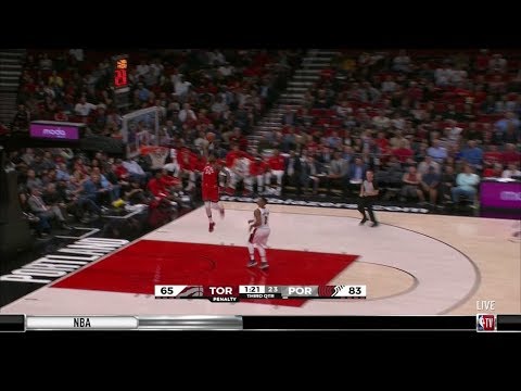Raptors Highlights: McKinnie Steal and Slam - October 5, 2017