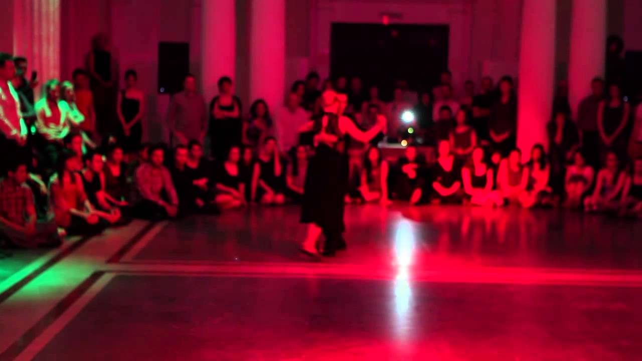 Ivan Terrazas y Sara Grdan @ Belgrade Tango Encuentro 2014 (1/4)