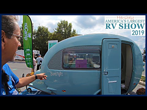 Hershey RV Show 2019: nuCamp Teardrops and other Trailers by Heartland