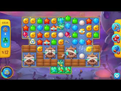 [FISHDOM Walkthrough] Level 6434 (Qua màn - Fishdom)