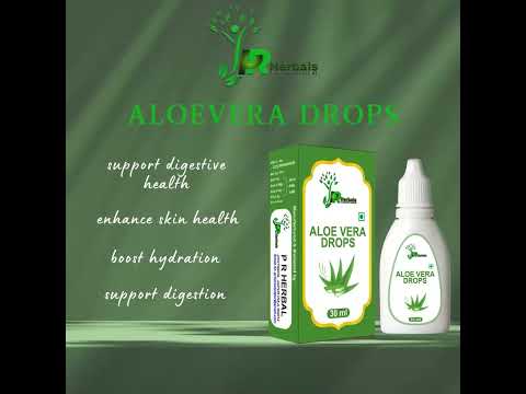 Aloe vera drops