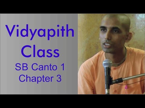 Vidyapitha Class Srimad Bhagavatam Canto 1 Chapter 1 By Gauranga Darshan Das Sep 6 2016