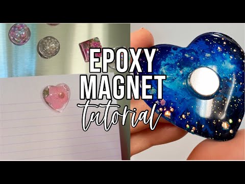 Part of a video titled Epoxy Magnets Tutorial - YouTube